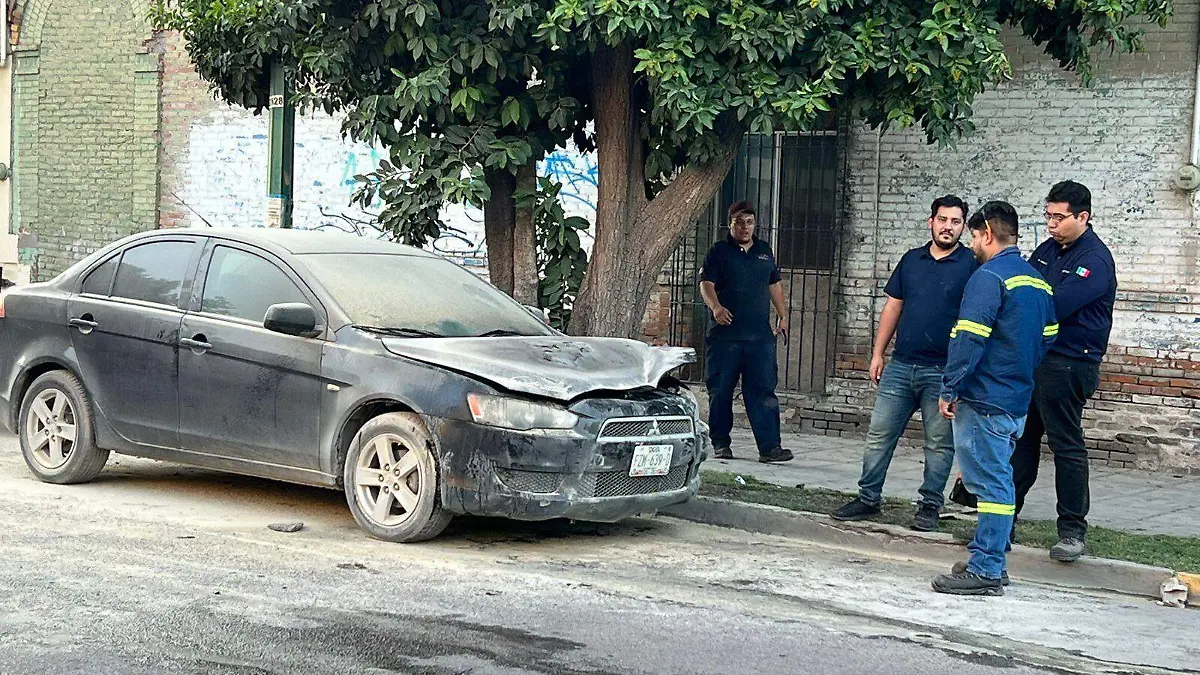 Incendio auto